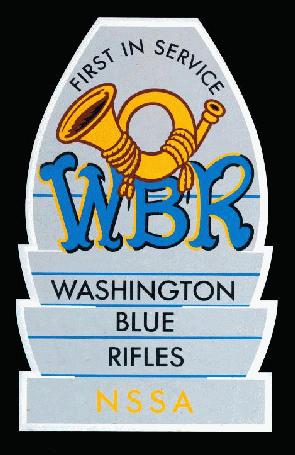 Logo of the Washington Blue Rifles